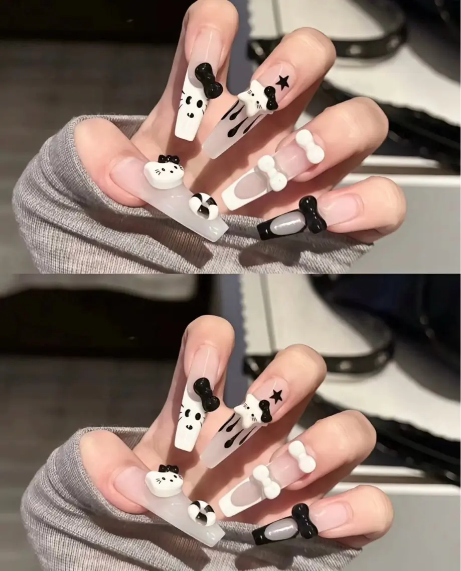 ネイル チークネイル ドット フットネイル フレンチネイル グラデーション ハンドネイル ハンドケア Aria Nail Beautyのネイルデザイン
