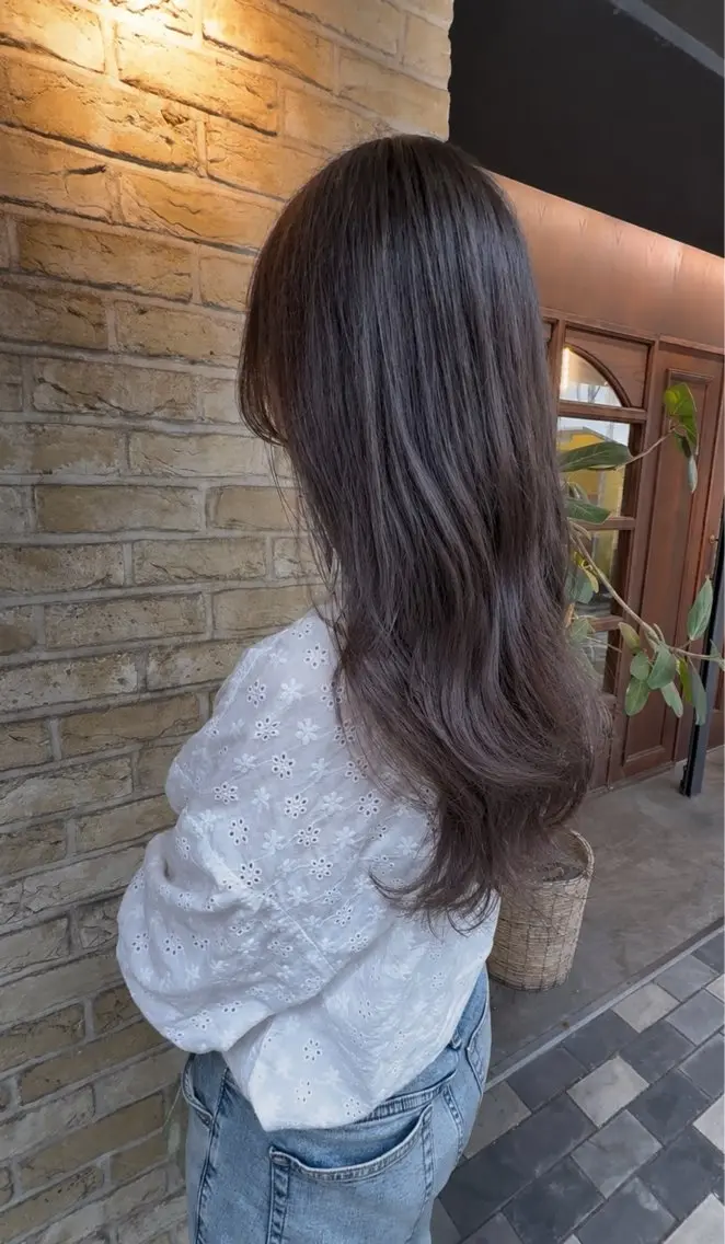 セミロング カット ヘアカラー トリートメント ヘッドスパ 顔まわり特化✨艶💎 似合わせ💖RIHOのヘアスタイル