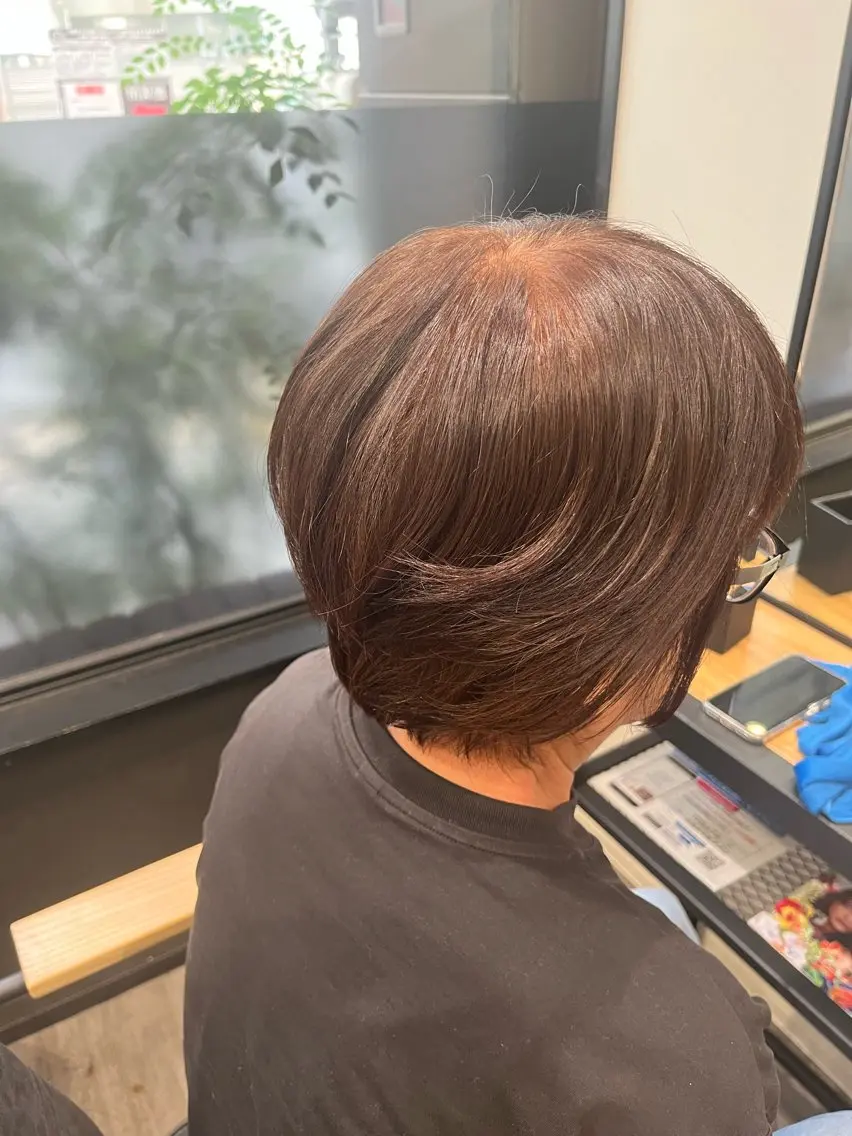 ショート カラー ヘアアレンジ ベージュカラー ヘアカラー トリートメント cocotte 💟草間紫音💟のヘアスタイル