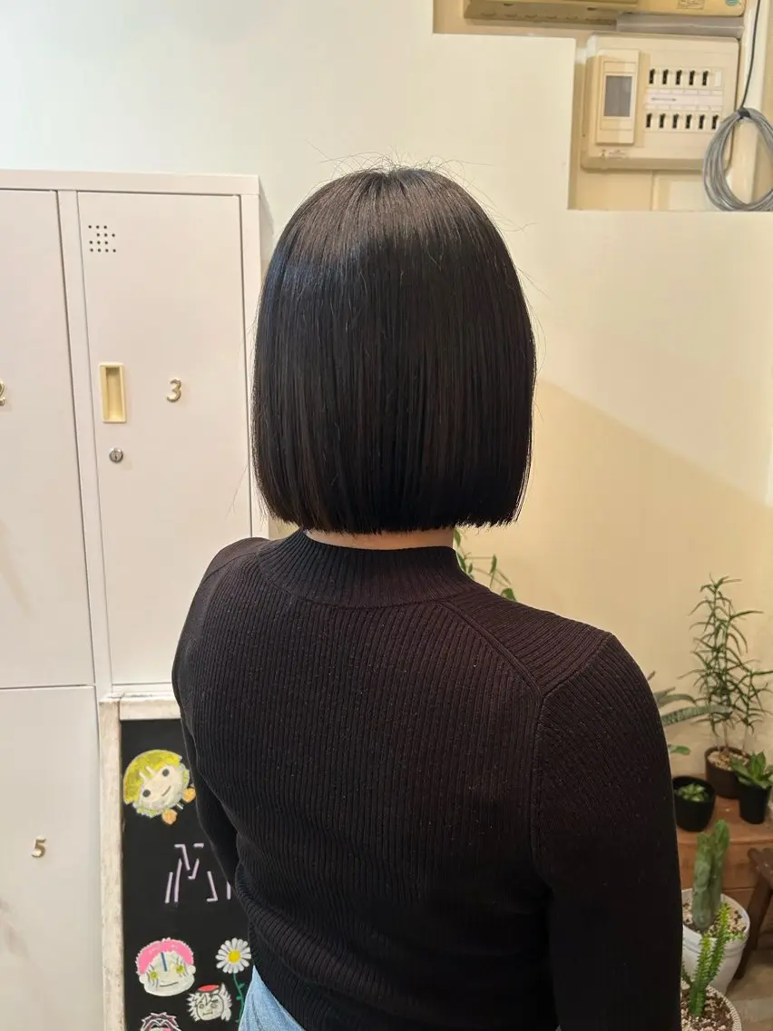 ［補足説明参照お願いします］レディースカットモデル✂️ ボブスタイル！　ボブスタイル希望の方はこちらから！の写真