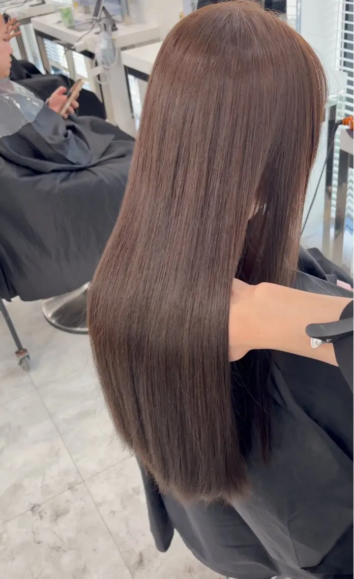 ロング カラー ヘアカラー 野口 楓華のヘアスタイル