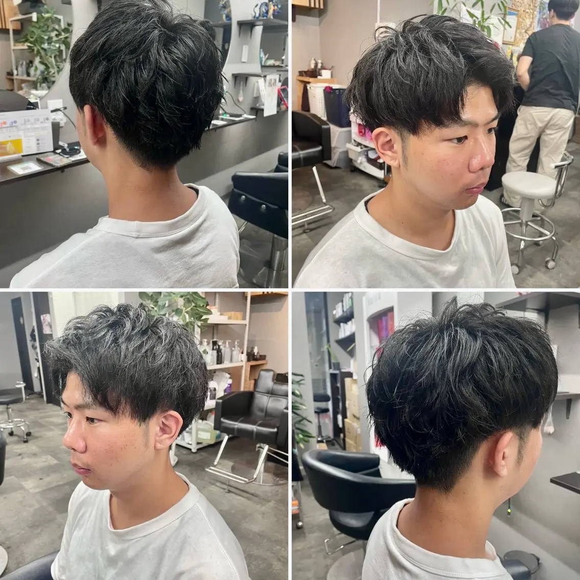 メンズ アップバング 刈り上げ 🌹ミラクル美容師 🌹くっぽのヘアスタイル