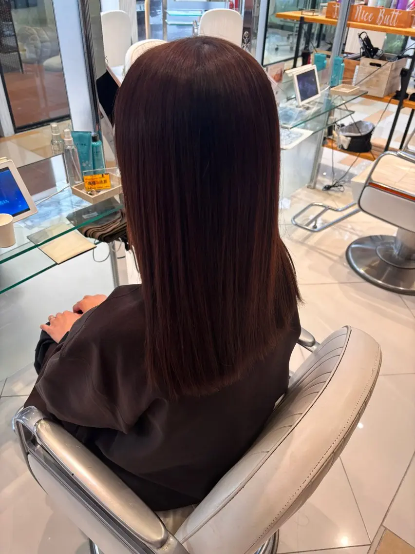 ロング カラー ヘアカラー トリートメント 高橋 佳那のヘアスタイル