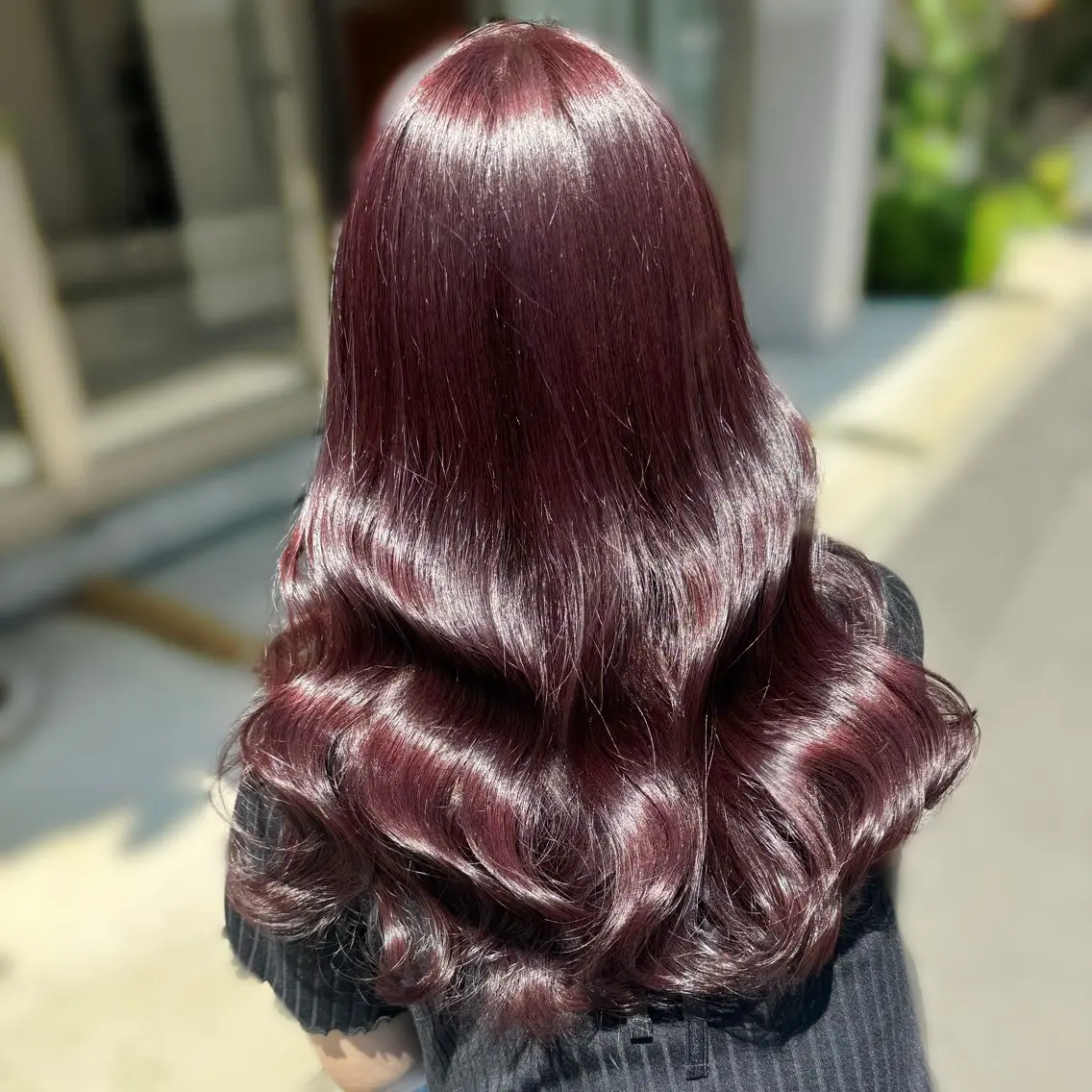 ロング カラー カット ヘアカラー トリートメント ブリーチなしカラー kana🐱のヘアスタイル