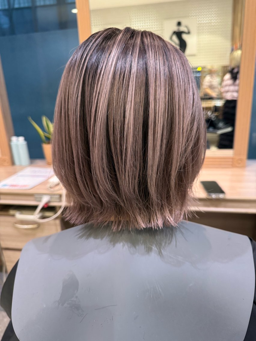 ミディアム カラー ヘアカラー 島袋 ナオユキのヘアスタイル