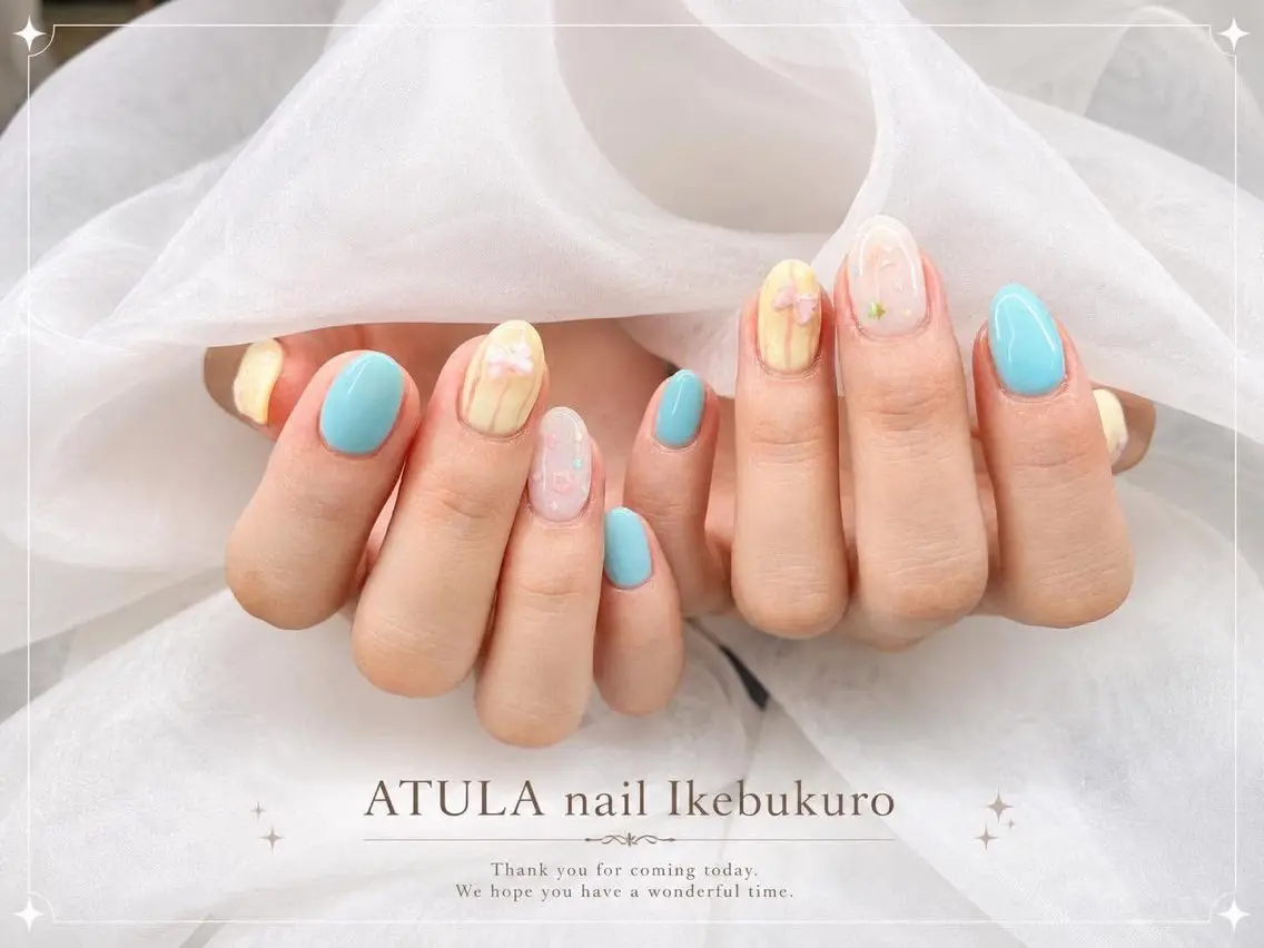 ネイル ハンドネイル ATULA nailのネイルデザイン