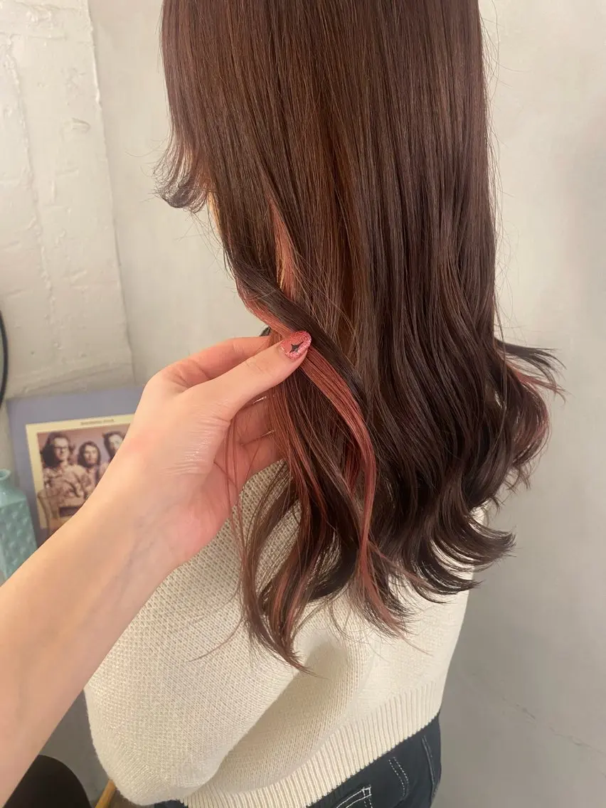 ロング カット ヘアカラー 新宿🫧ボブ 特化🐕Amiのヘアスタイル