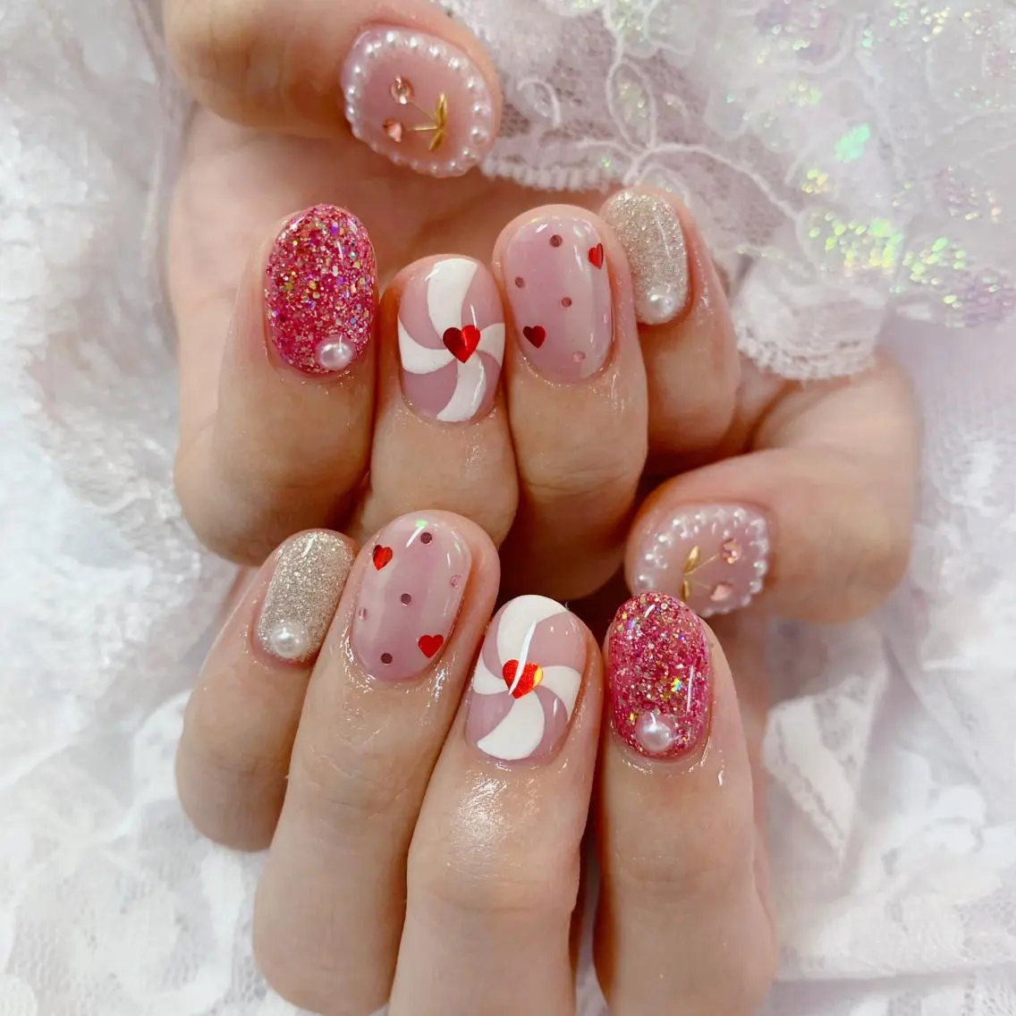 ネイル ハンドネイル La neige* yuki 🐩🌙のネイルデザイン