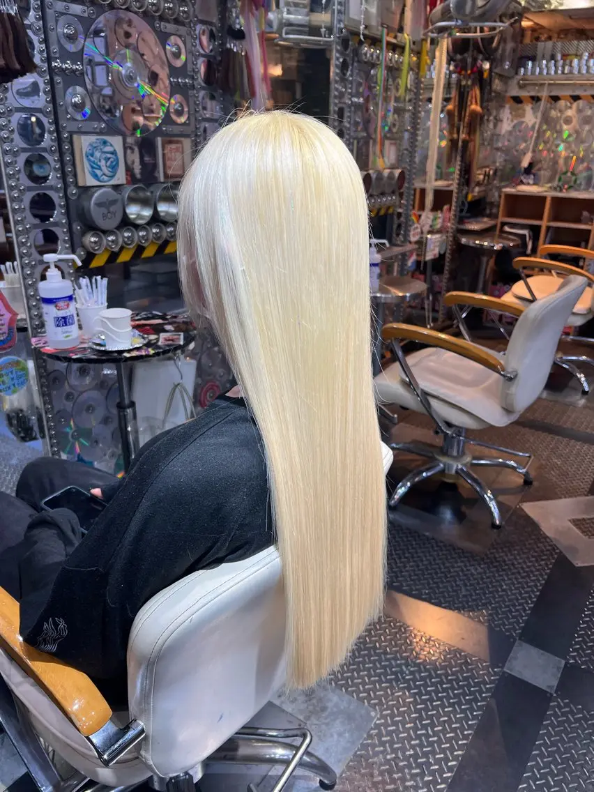 ロング カラー メンズ カット ヘアカラー KOYA コヤのヘアスタイル