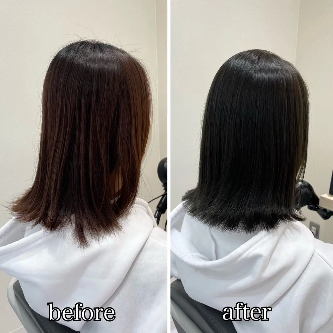 ミディアム カラー 🌷ピンクカラー くどう🌷のヘアスタイル