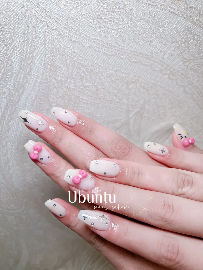 ネイル ハンドネイル Ubuntu🎀 ネイルサロン✨のネイルデザイン