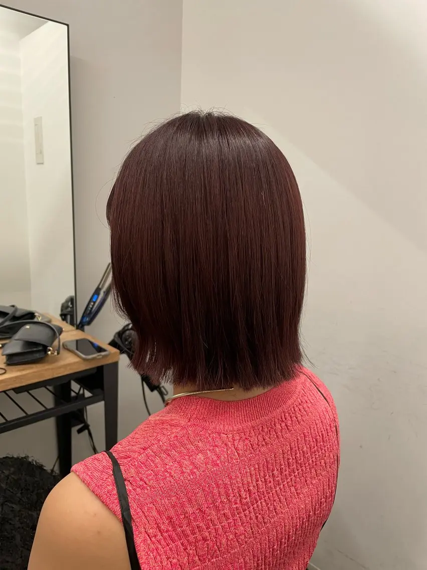 ショート 伊藤 莉奈　韓国ヘアのヘアスタイル