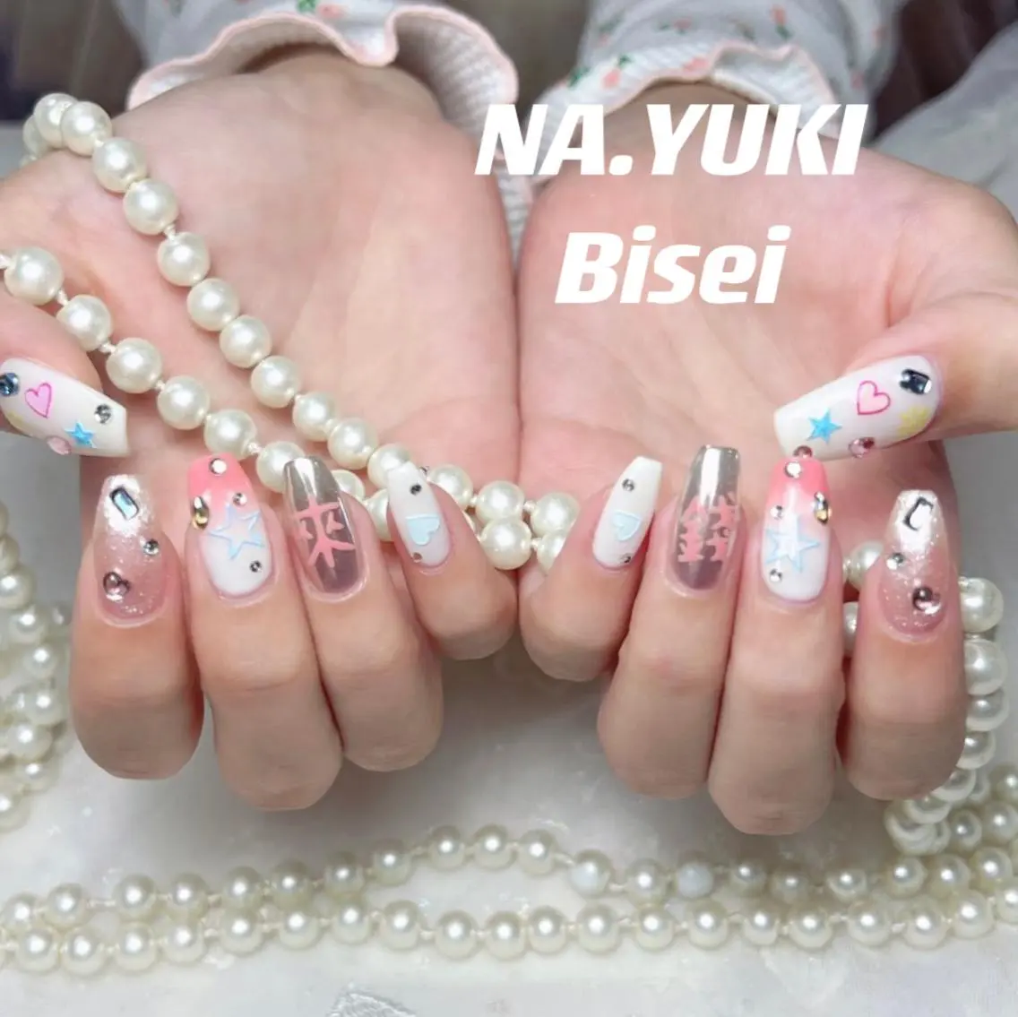 ネイル ハンドネイル ハンドケア YUKI 💗 渋谷店のネイルデザイン