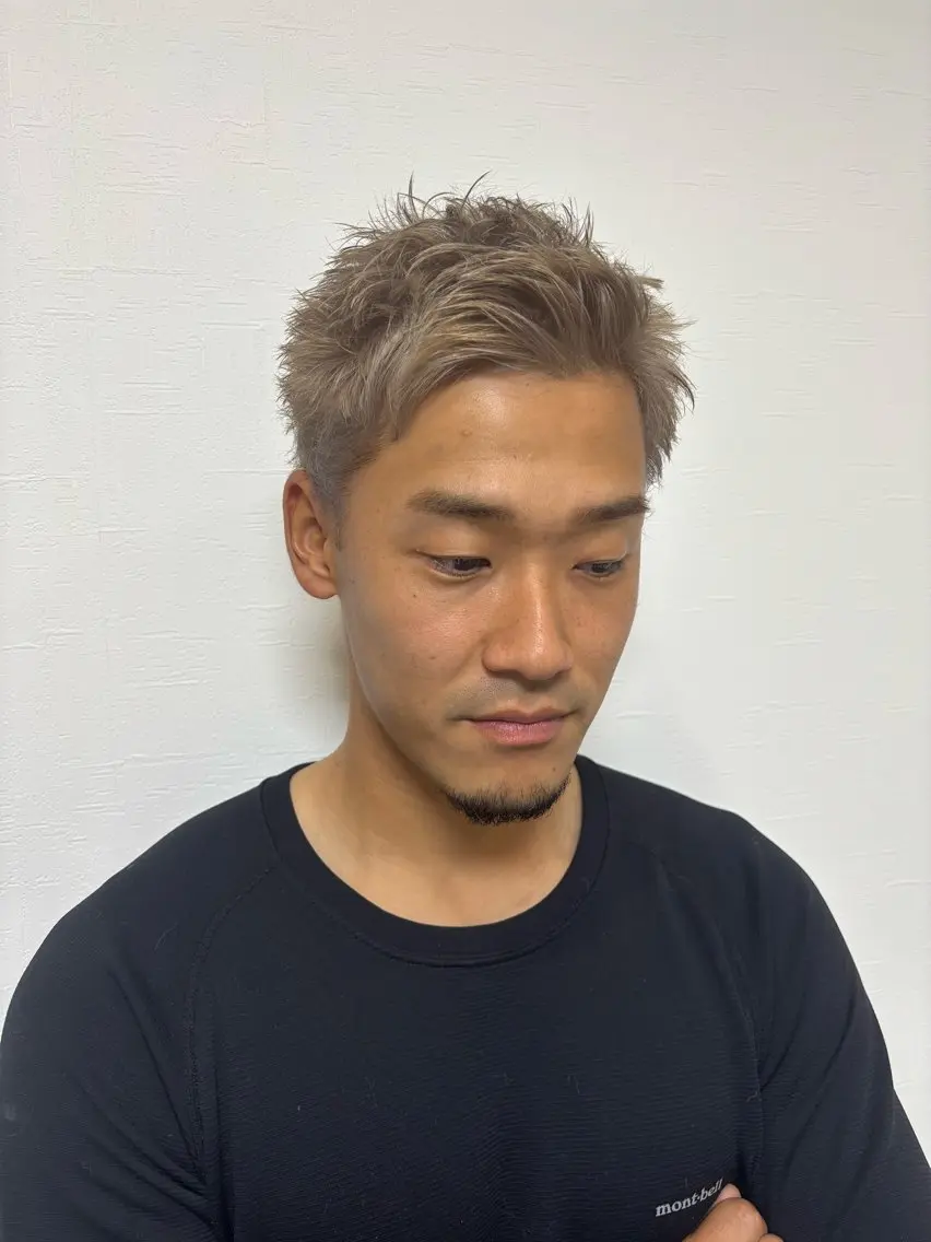 【ハイトーン☁️】似合わせカット+2ブリーチ+カラー+3stepトリートメント🪽通常価格25850円→18095円の写真