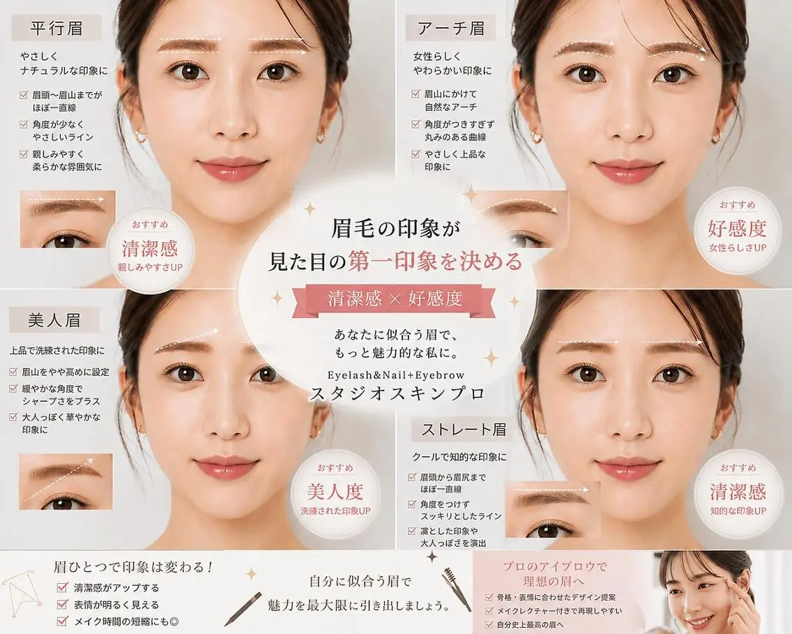 7月11,12日❤️ご来店の方限定♪美眉毛アイブロウWAX【平行眉/アーチ眉/美人眉/他】眉毛TR付:新規限定セールの写真