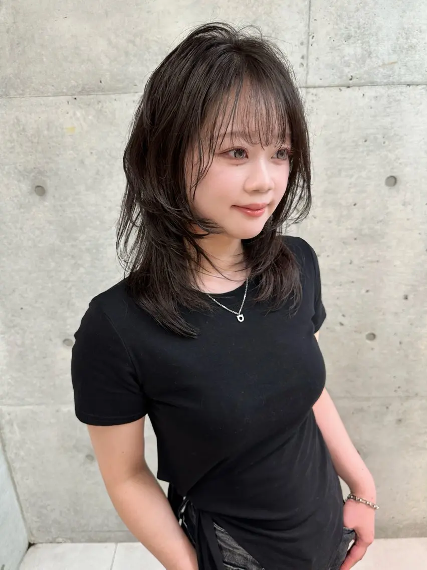ロング カラー カット ヘアカラー トリートメント 《髪質改善✖️オリー ブ🧸》小嶋拓也のヘアスタイル