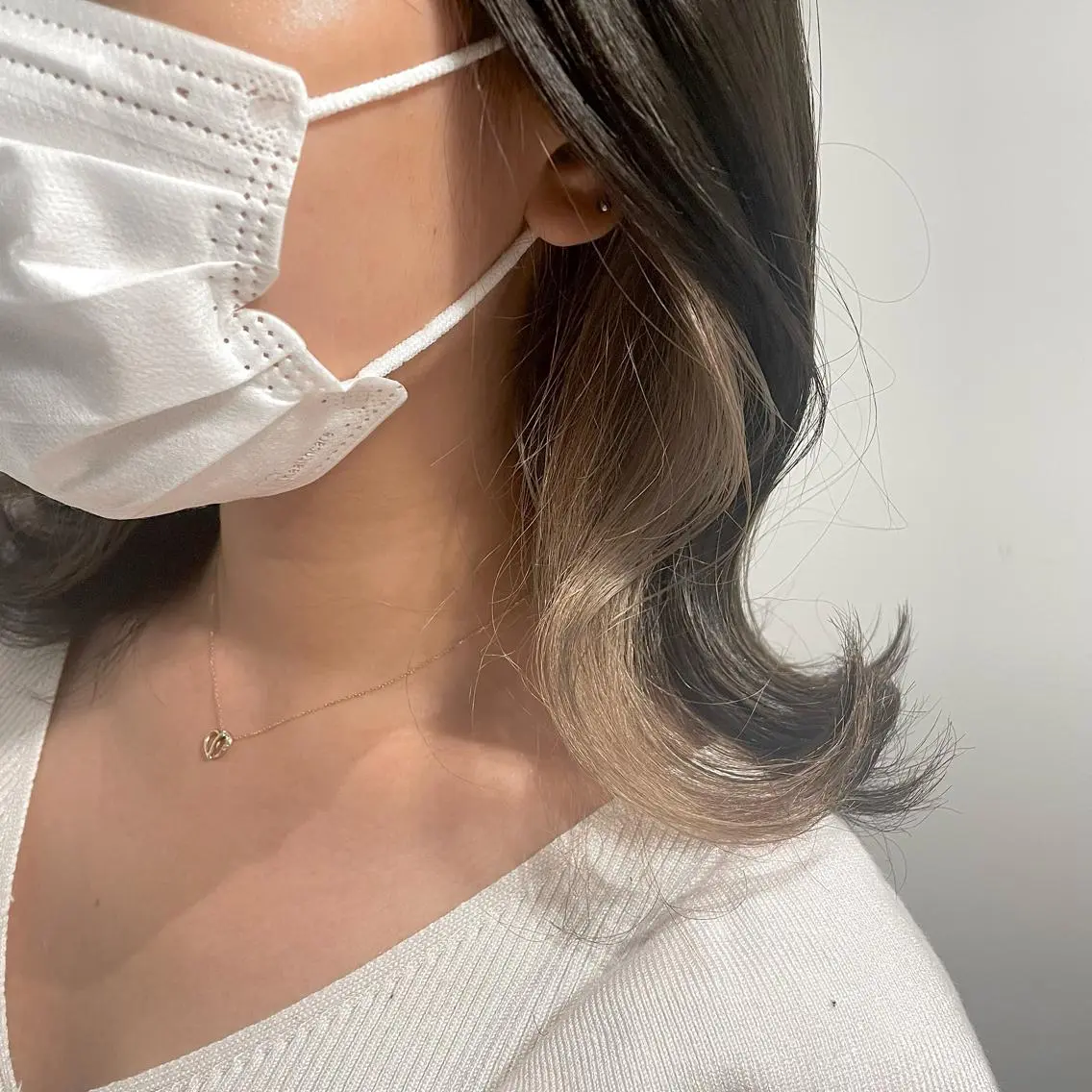 ショート カラー ベージュカラー インナーカラー ヘアカラー トリートメント 【azure横浜】 🧸misaki🌸のヘアスタイル