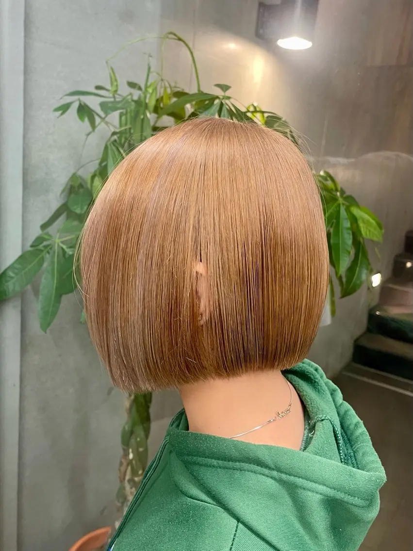 ショート 柔らかいハイトーン× 似合わせ/Yoheiのヘアスタイル