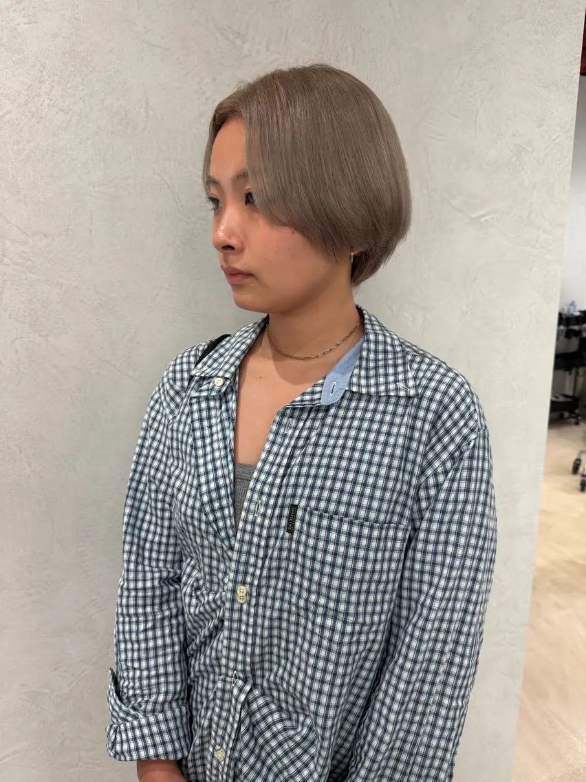 ショート hirano harukaのヘアスタイル