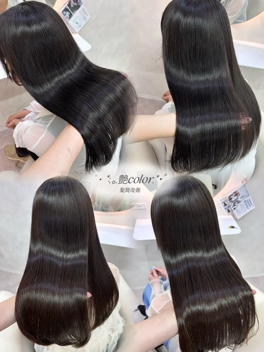 ロング カラー ブラウンカラー 透明感カラー トリートメント ヘアカラー トリートメント ️🫧中島遼香🫧 艶カラー/髪質改善のヘアスタイル