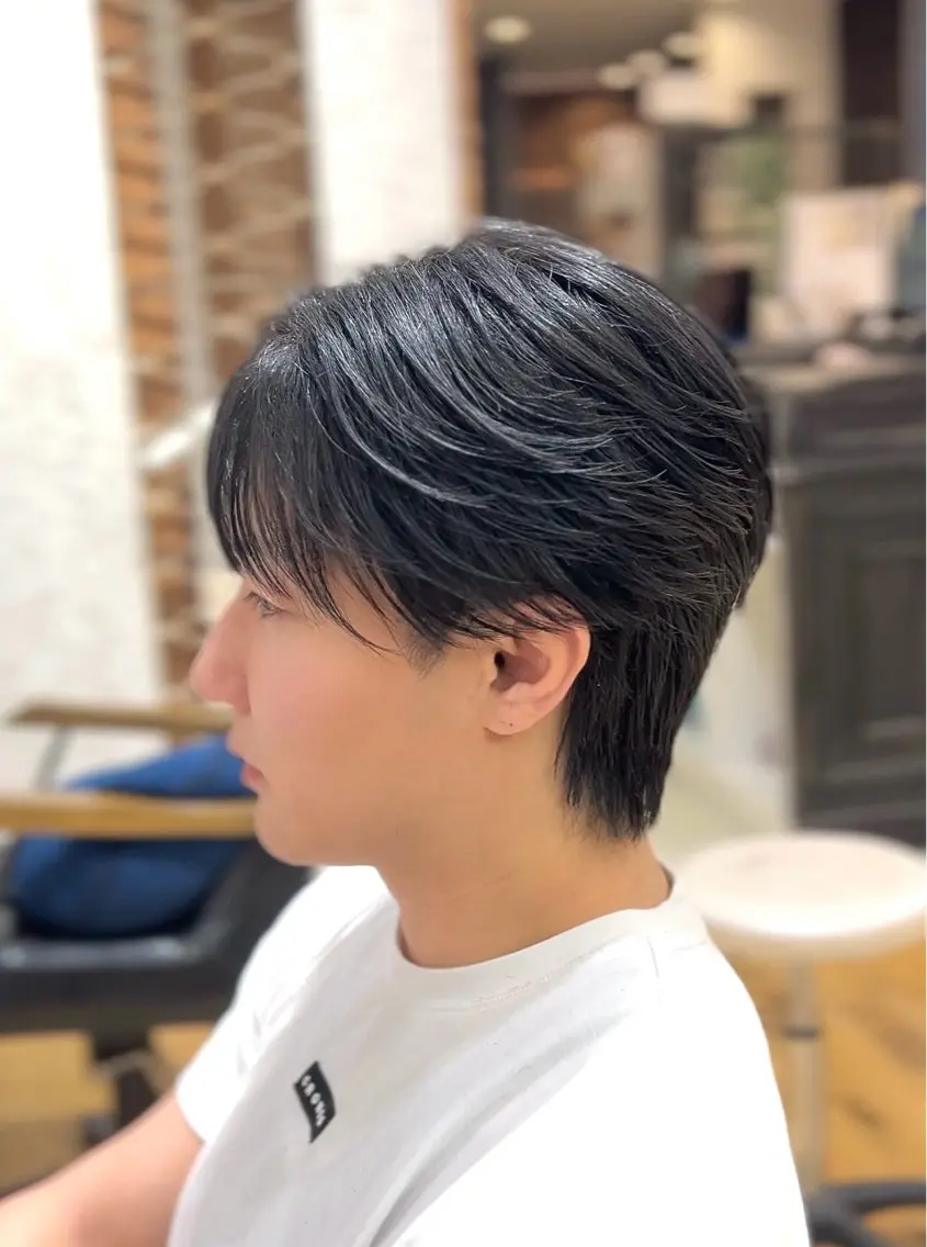 【韓国風メンズ】メンズカット+ダウンパーマ+トリートメントの写真