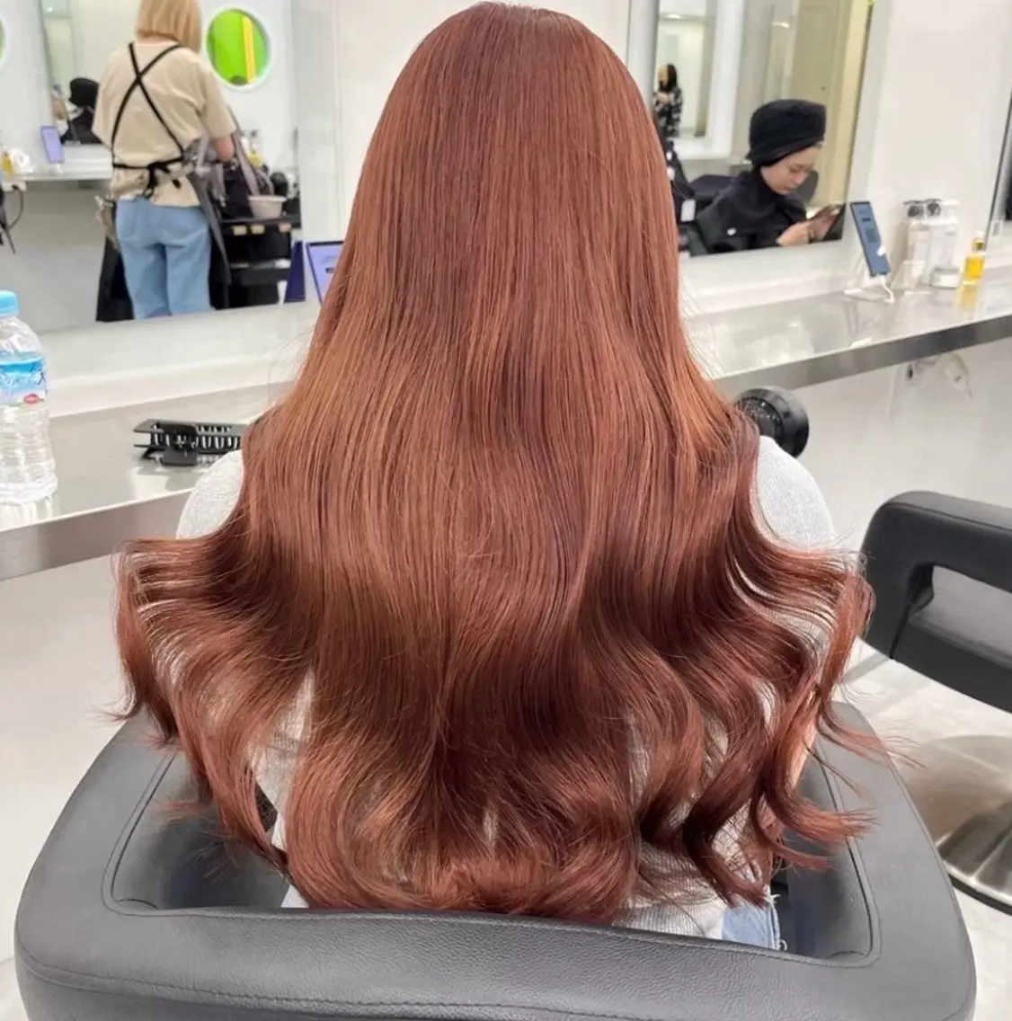 ロング 韓国ガーリー🤍ハイ トーン🤍Ayanaのヘアスタイル