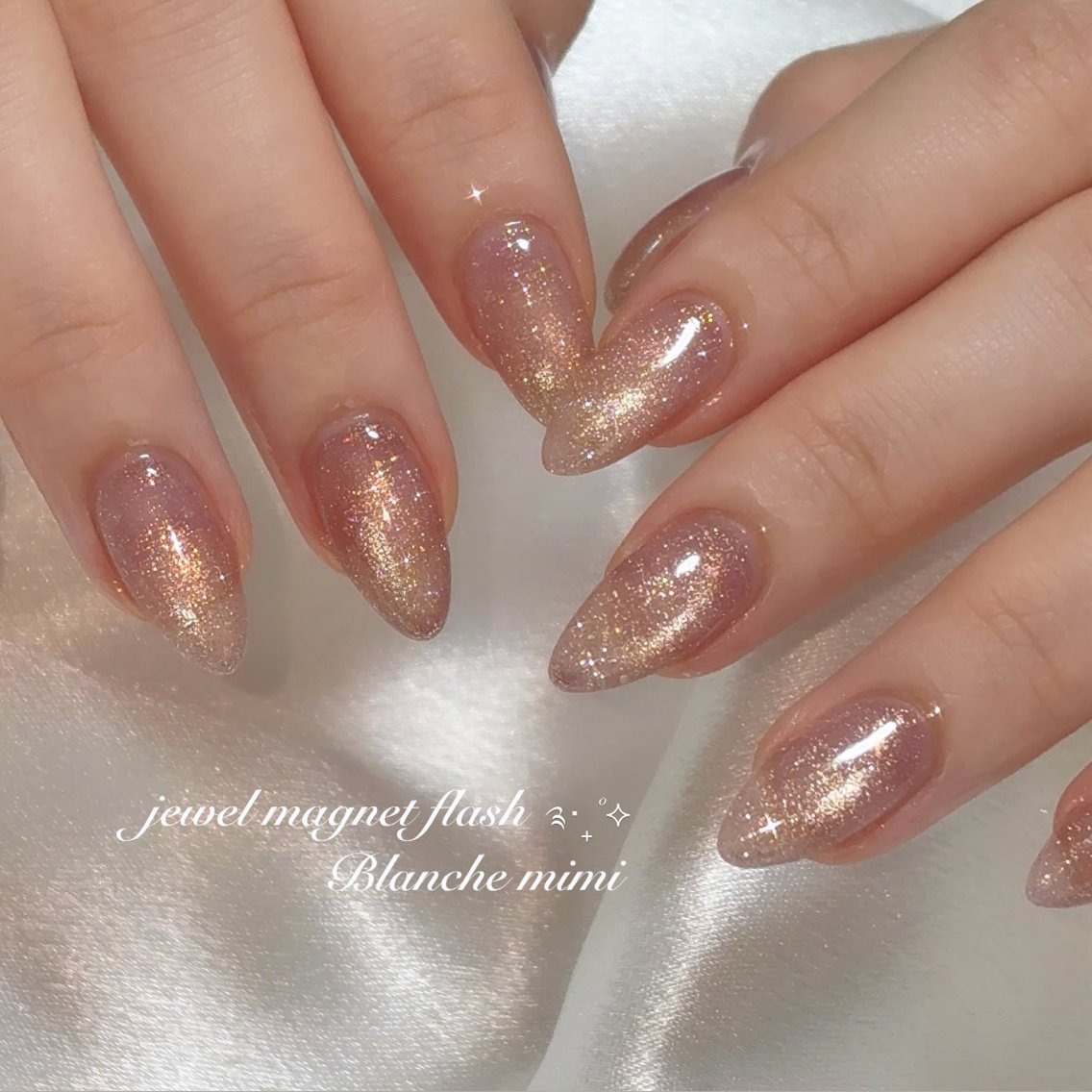 ネイル ハンドネイル Blanche mimi.u_aのネイルデザイン