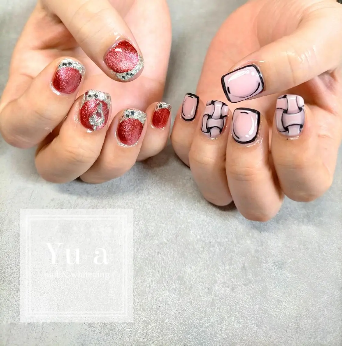 ネイル ハンドネイル yu-a☆   柏ネイルのネイルデザイン
