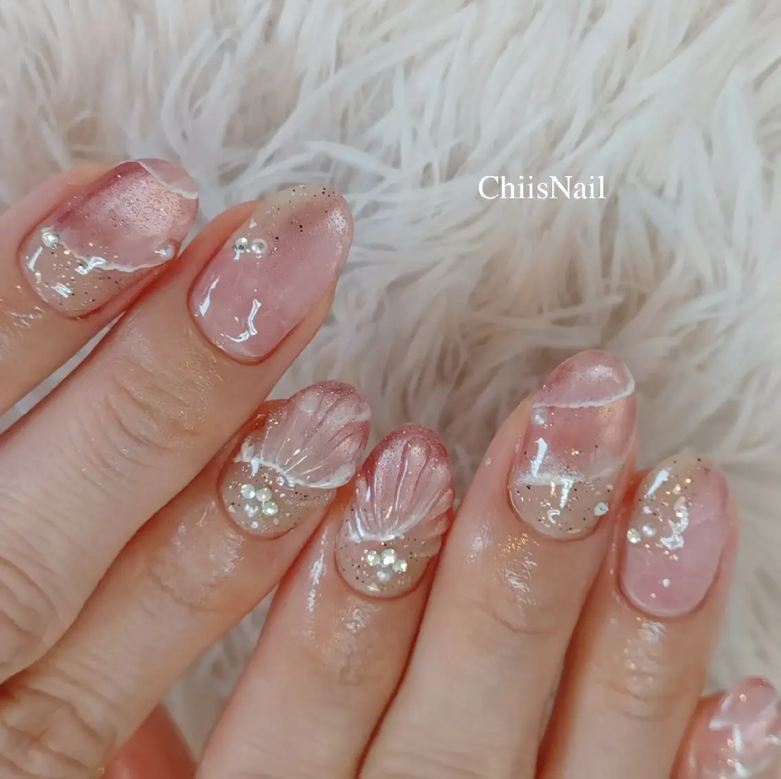 ネイル 夏ネイル ChiisNail チィズネイルのネイルデザイン