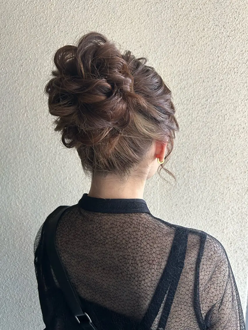 ヘアセット🌼の写真