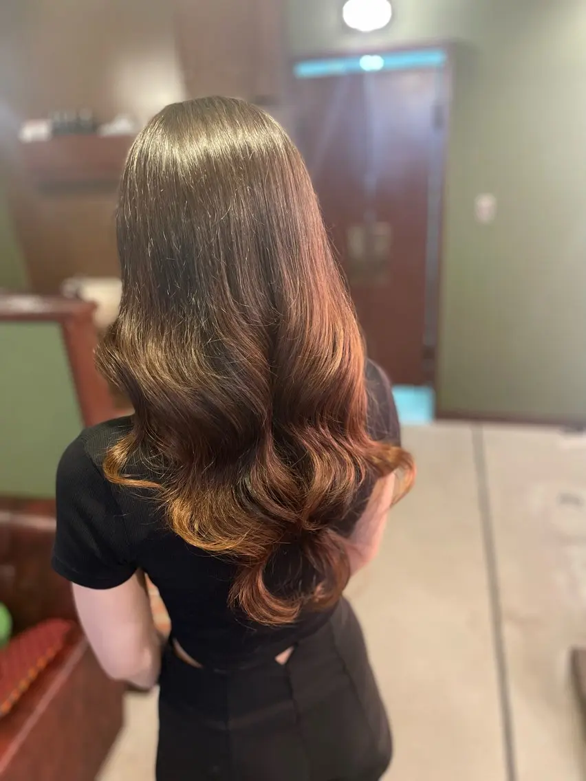 ロング カラー カット ヘアカラー トリートメント PATH-hair. storeのヘアスタイル