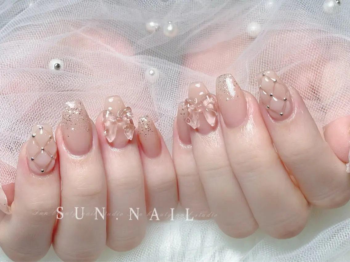 ネイル ハンドネイル ハンドケア SUN nail上本町のネイルデザイン