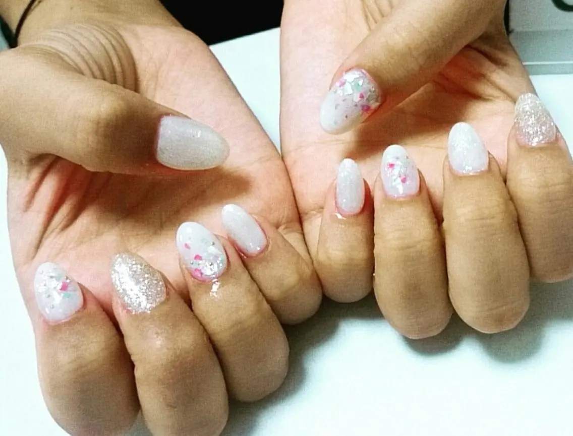 ネイル キラキラネイル JEWEL nailのネイルデザイン