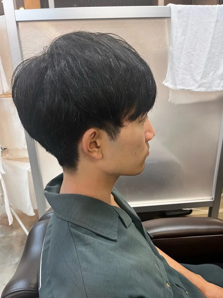 ミディアム メンズ 清水 寧生のヘアスタイル