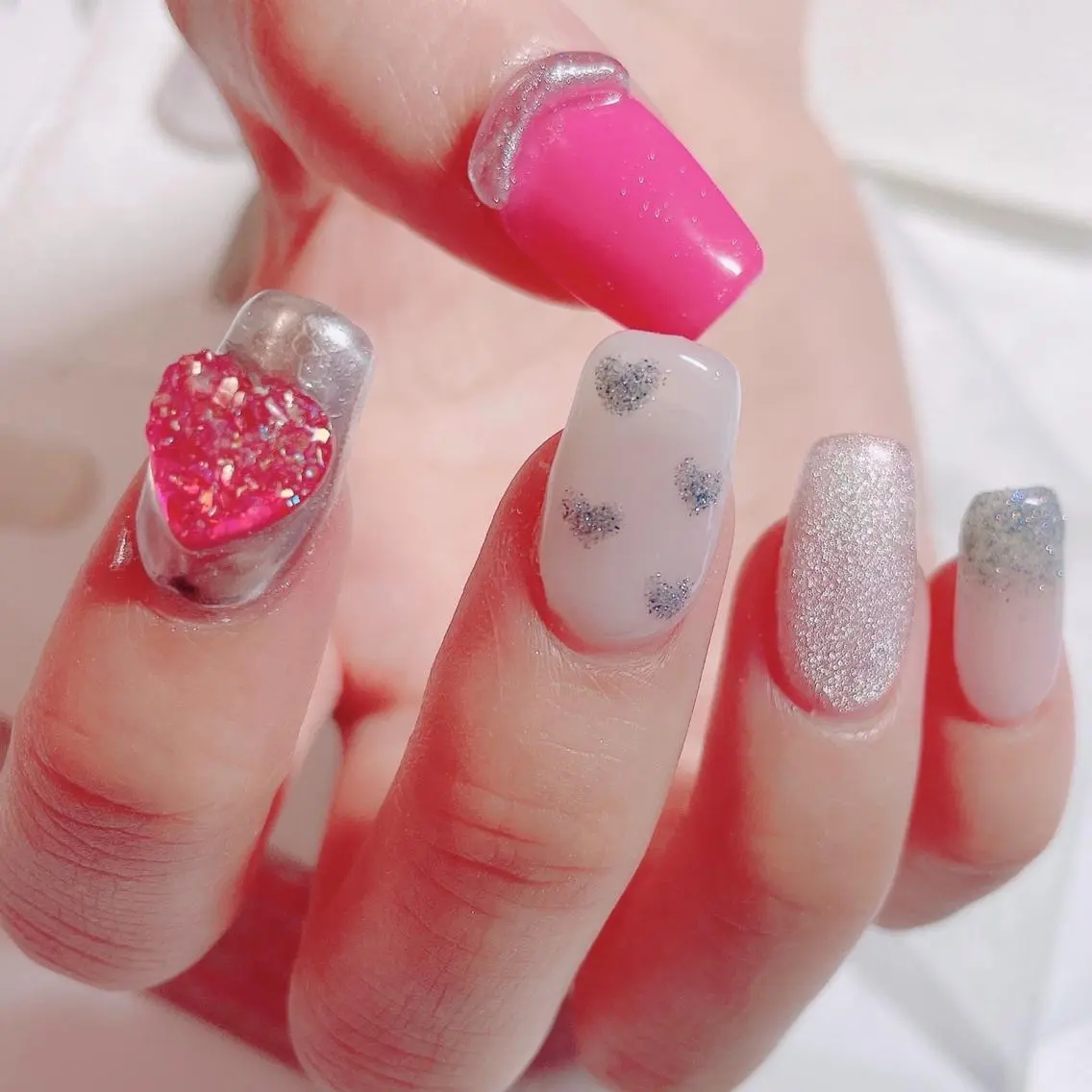 ネイル ハンドネイル ハンドケア パラジェル💅 オフ無料Pi.Harのネイルデザイン