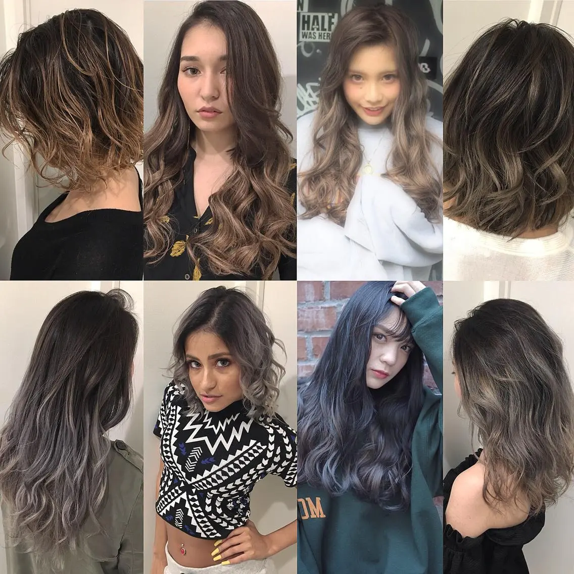 ロング ヘアカラー トリートメント 🌈評価No.1🌈 艶髪カラー❌エクステのヘアスタイル