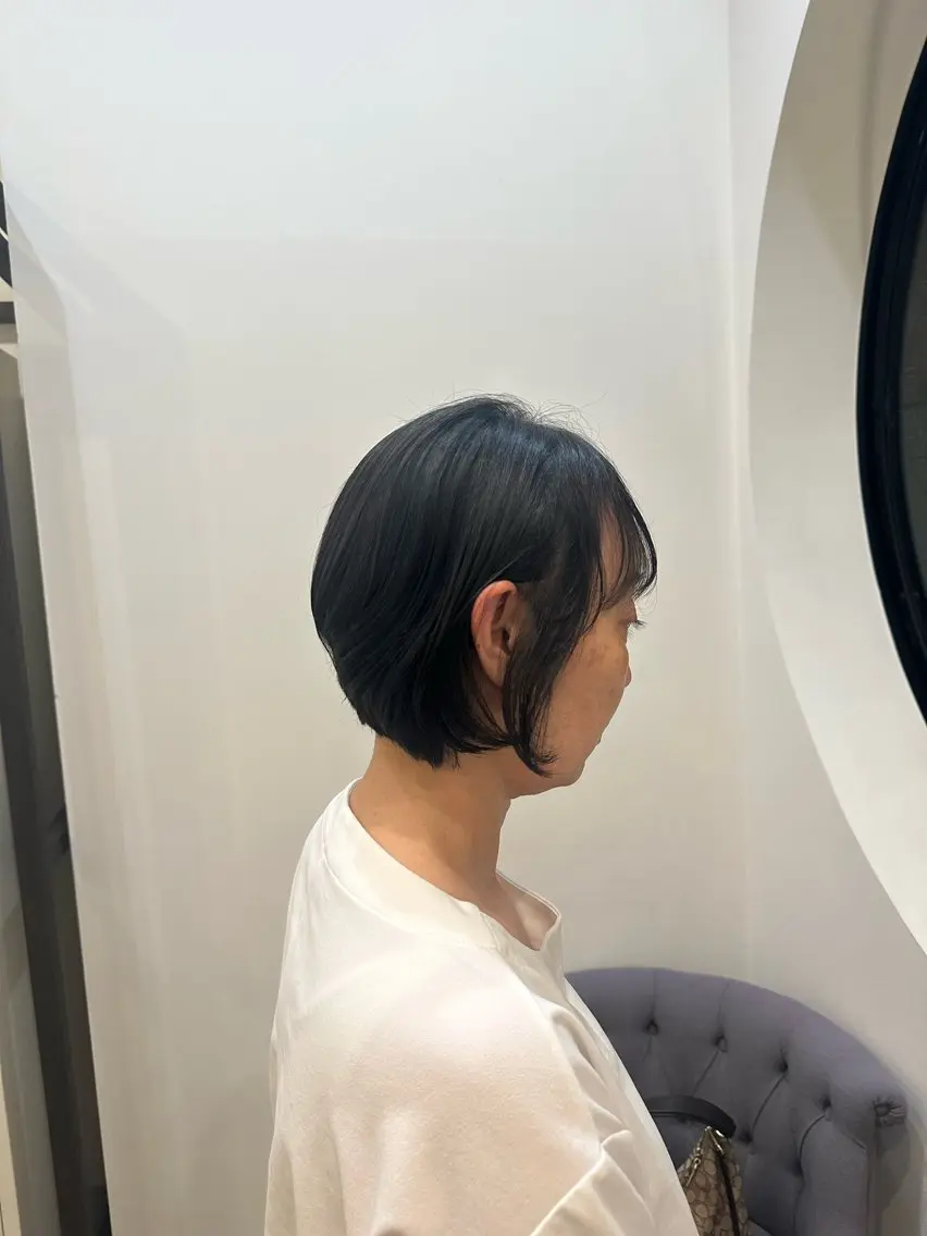ショート ショートボブ ボブ ショートヘア ロジェブルー 川合【和泉中央】のヘアスタイル