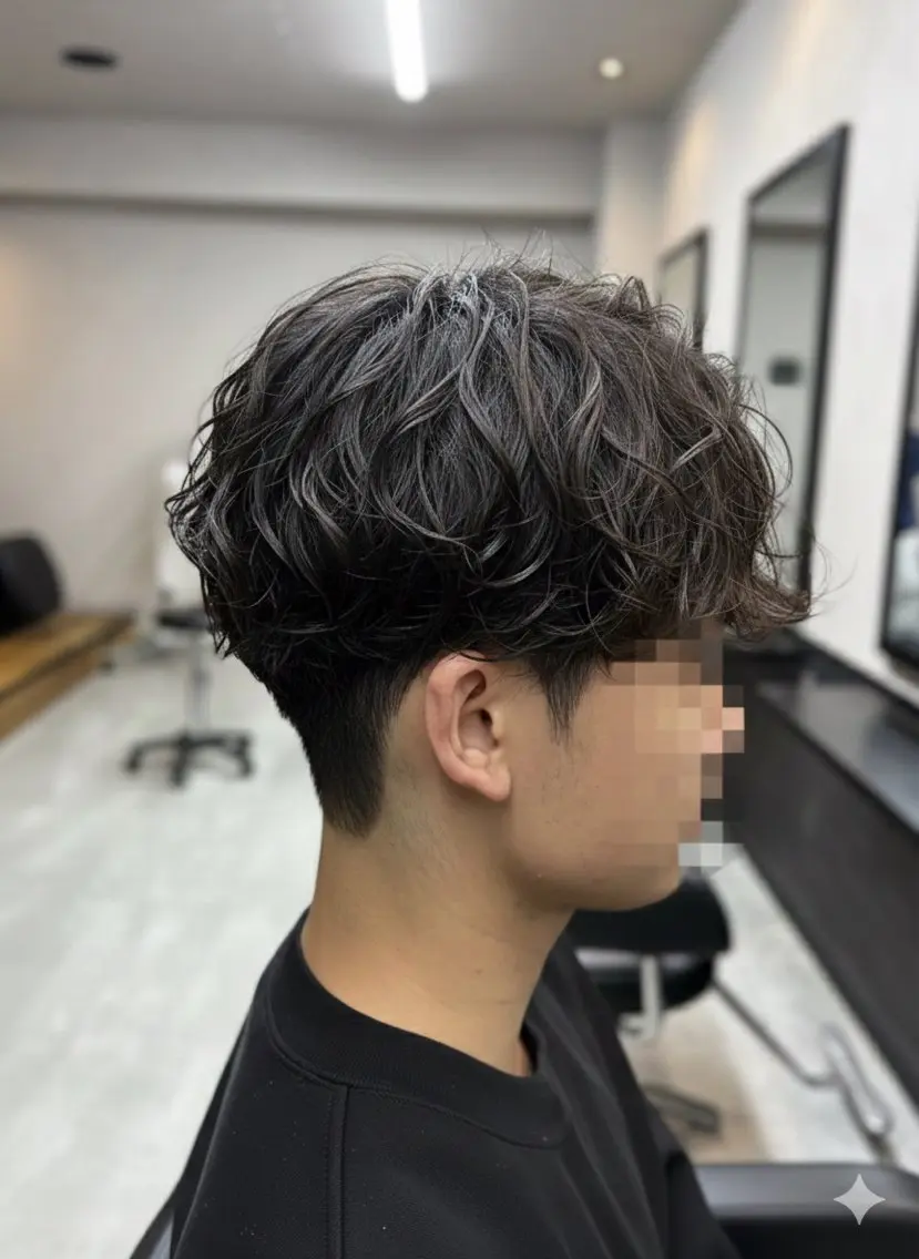 ショート メンズ メンズパーマ 石井 圭祐のヘアスタイル