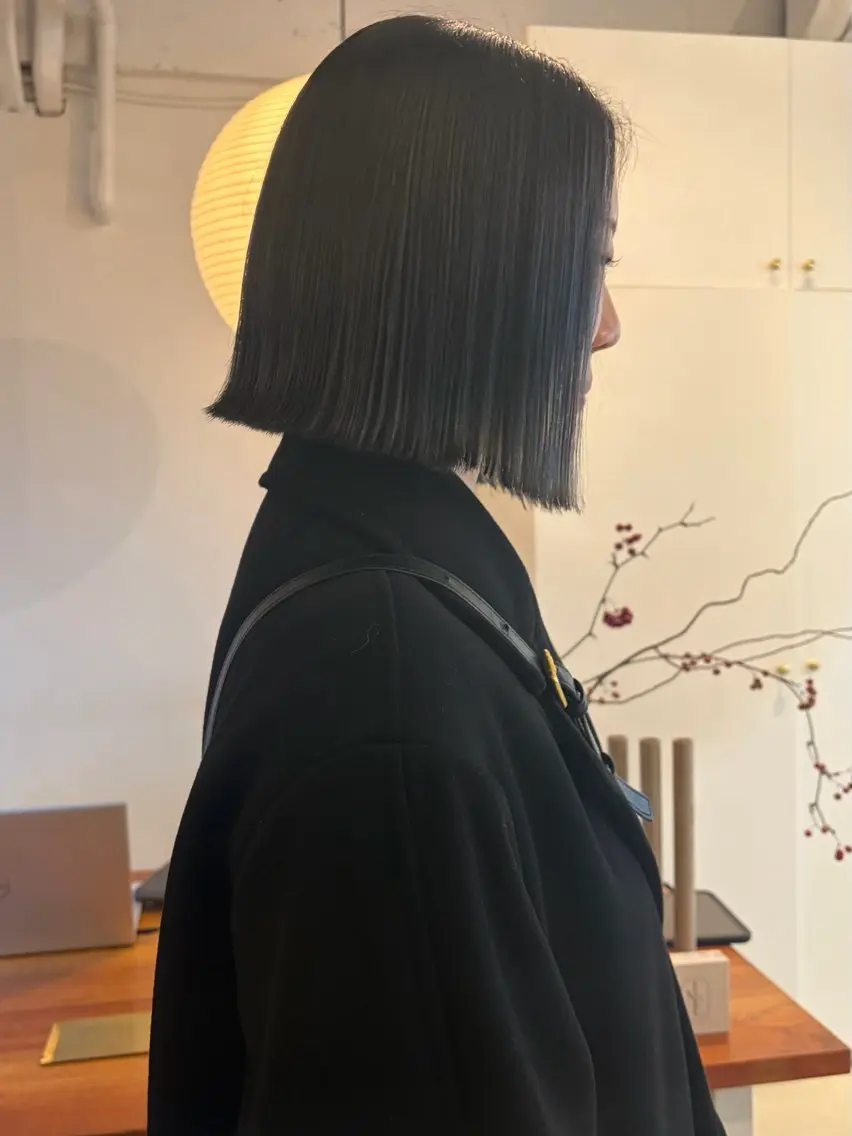 ショート ヘアカラー トリートメント 横浜美容室LINE /古賀紅音のヘアスタイル