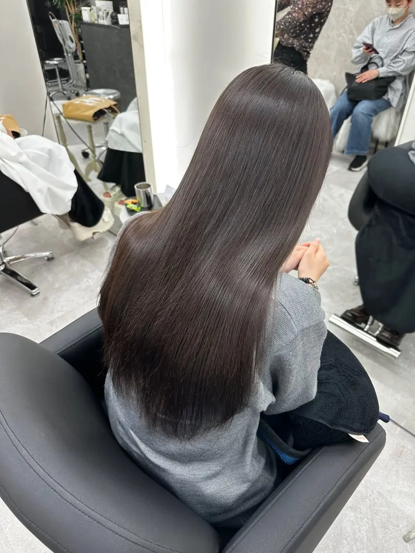 ロング カラー ヘアカラー トリートメント 【メンズ特化美容師】 Toma🎯のヘアスタイル