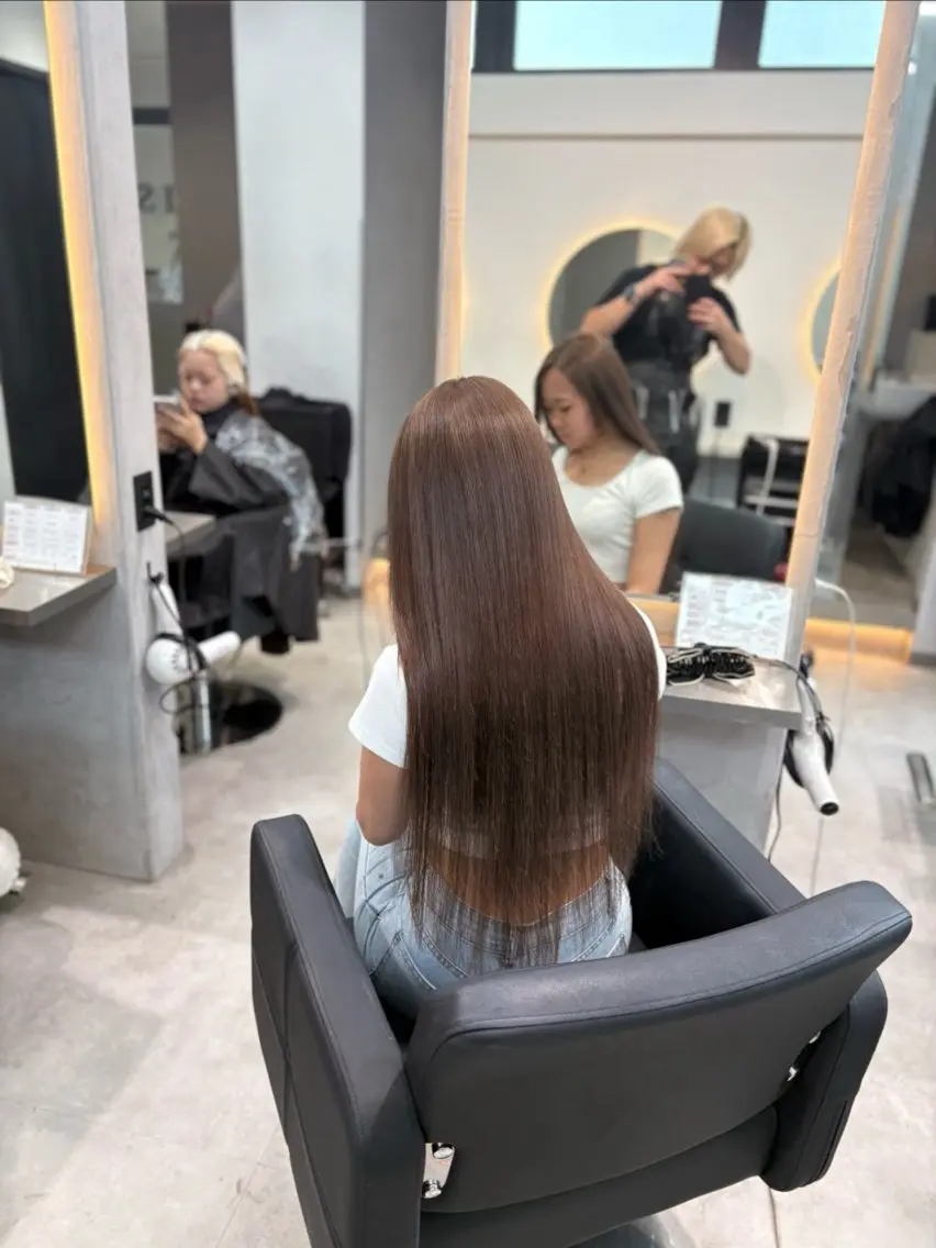 ロング ヘアカラー エクステ 店長山田 やまでぃーのヘアスタイル
