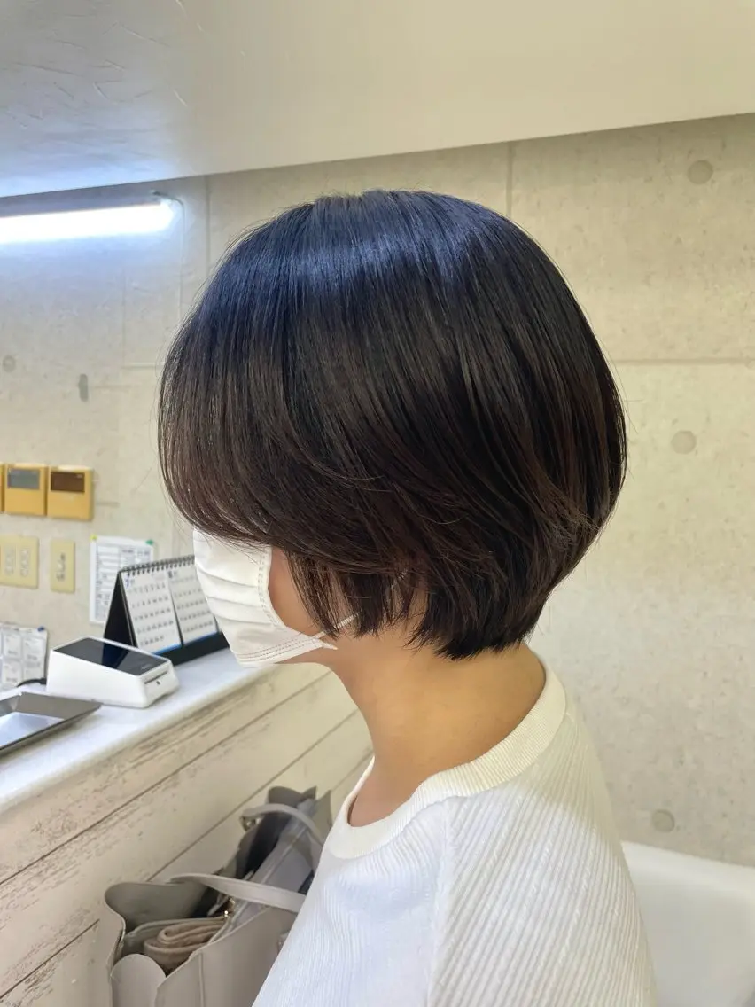 ショート ショートボブ ボブ ショートヘア XANADU上野店 🐼ﾖｺﾊｼのヘアスタイル