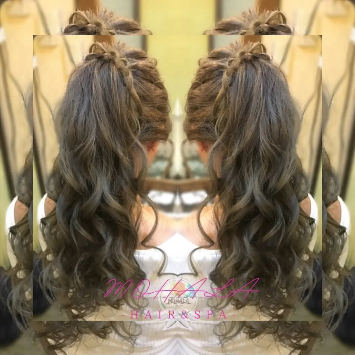 ロング ヘアアレンジ ポニーテール Yamauchi natsumiのヘアスタイル