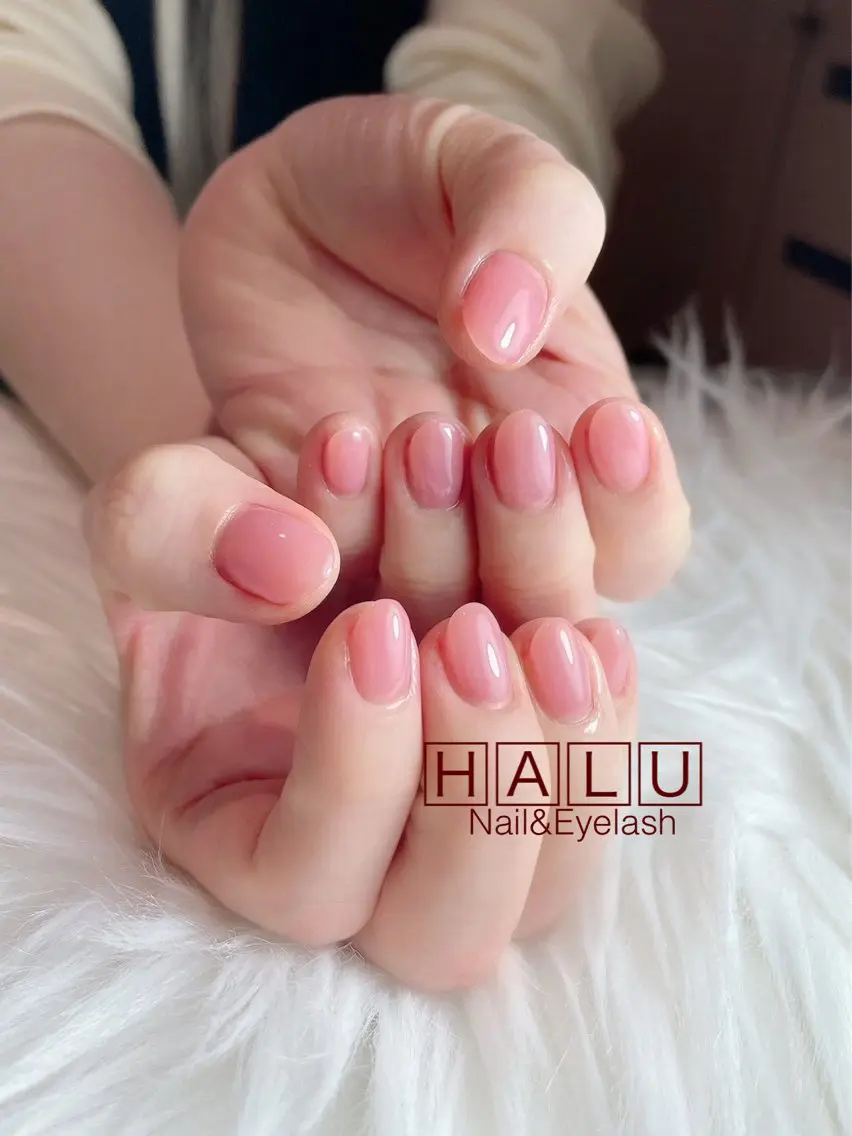 ネイル ピンク 春ネイル HALU ハルのネイルデザイン