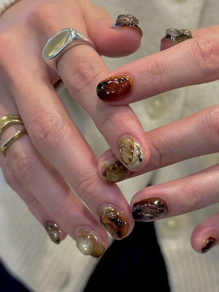 ネイル ハンドネイル 高円寺 nail chieのネイルデザイン