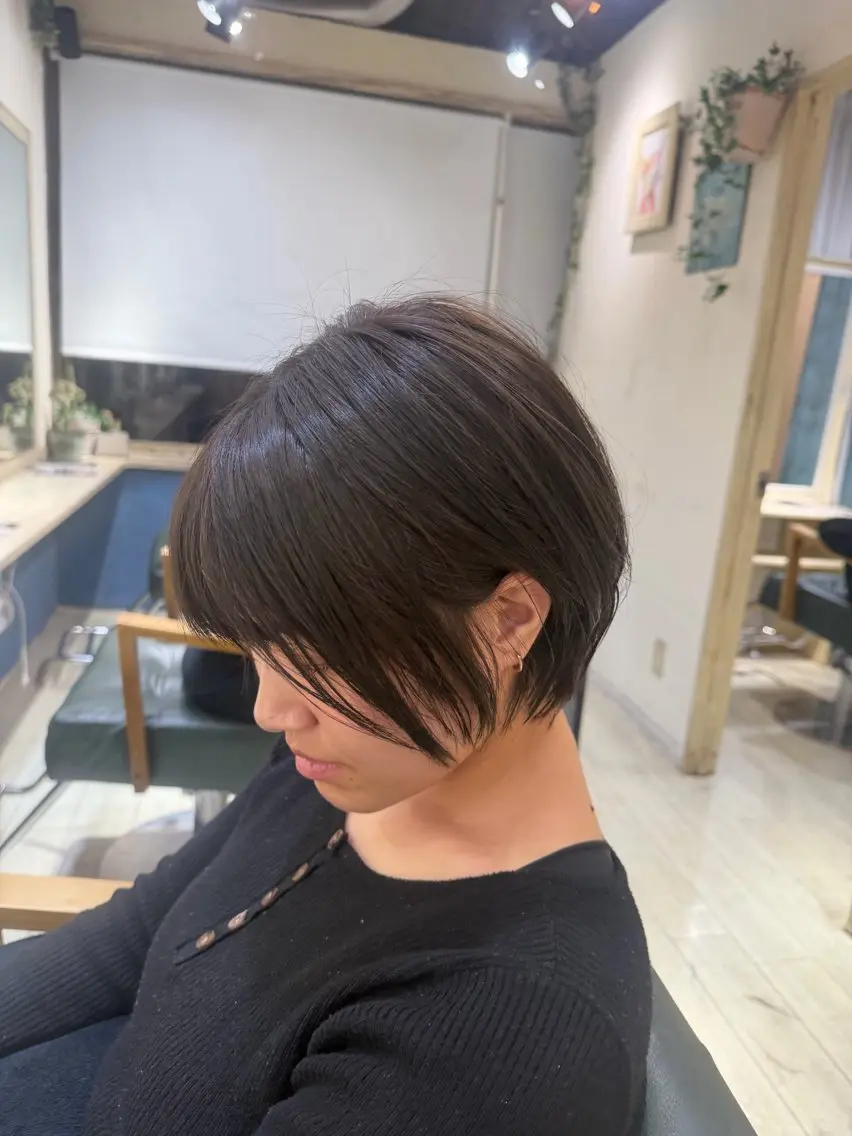 ショート カラー たけかわ みずきのヘアスタイル