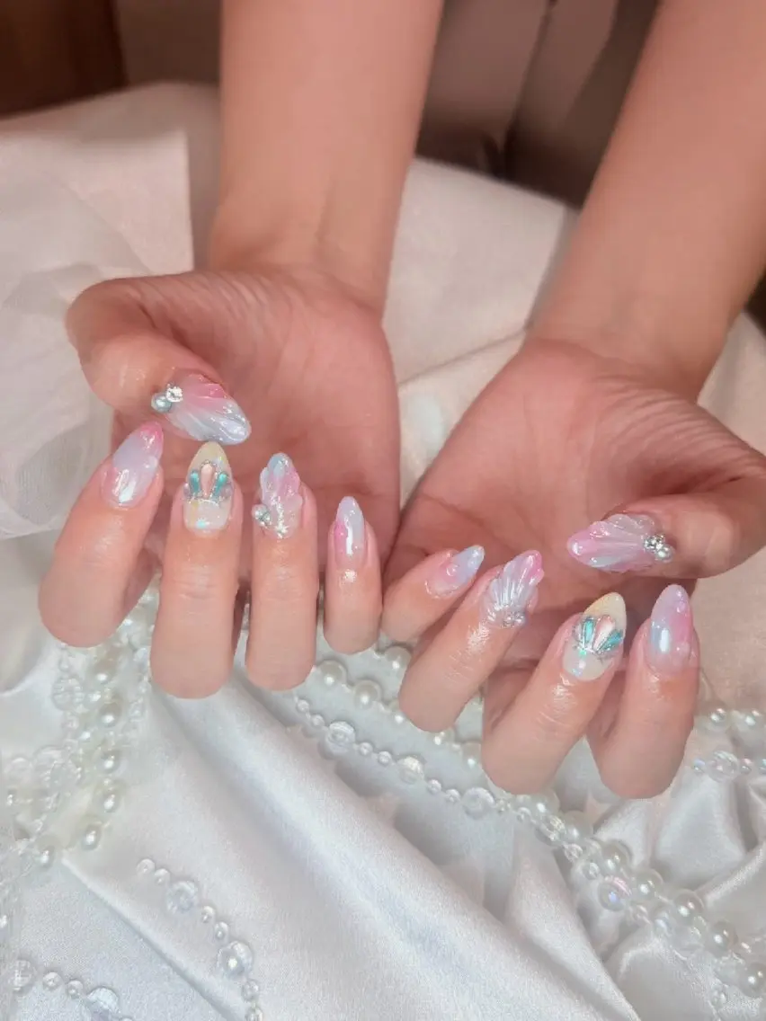 ネイル ハンドネイル io nail  心斎橋⚜️半額セールのネイルデザイン