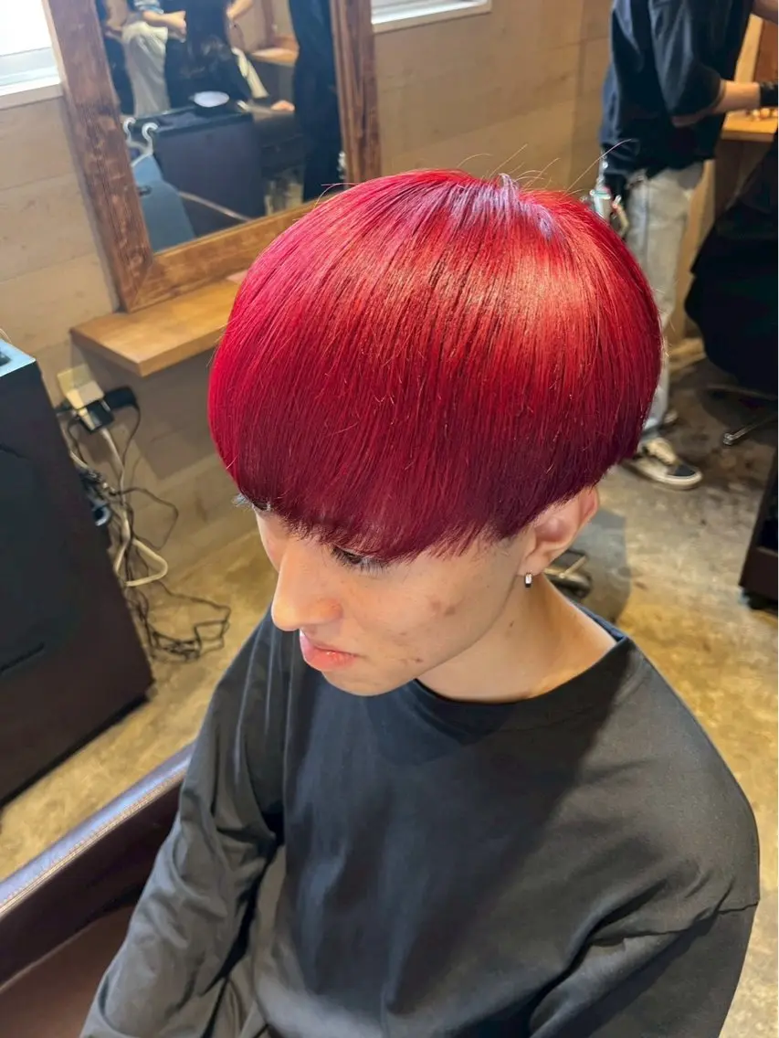 カラー メンズ ヘッドスパ メンズカット パーマ特化 清士郎のヘアスタイル