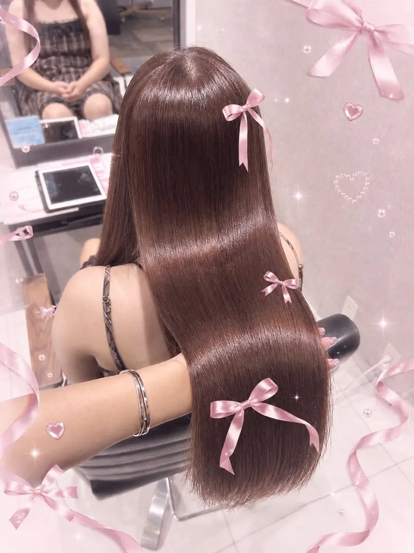 カラー ブラウンカラー ヘアカラー Azu🎀/マツエク 🍒/ブラウン🤎のマツエク・マツパデザイン