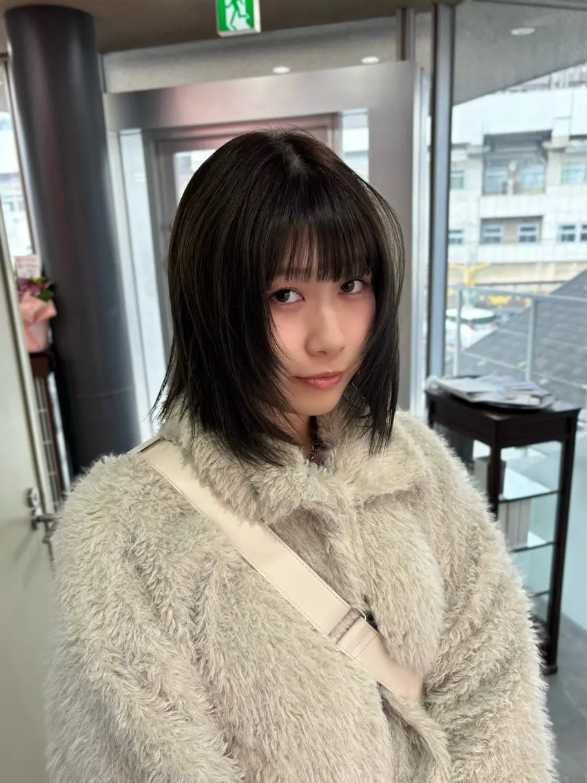 ショート ボブレイヤー ボブ レイヤーカット カット 堀合駿輔/パーマ/ 波巻き/縮毛/ボブのヘアスタイル